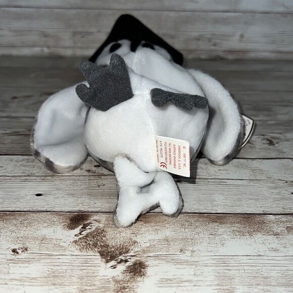 TY Beanie Babies Vintage Wiser The Owl The Graduation Class of 1999 Plush Stuffe - Picture 6 of 16